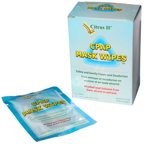 Citrus II CPAP Mask Cleaning Wipes