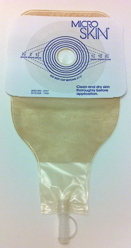 Cymed Urostomy Pouch with Microskin Barrier 11"