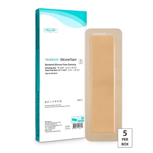 MedVance Bordered Silicone Foam Dressing