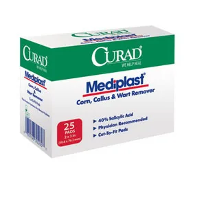 Medline Curad MediPlast 40% Salicylic Acid Plaster