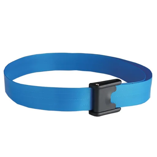 Posey Gait Belt, EZ Clean, Long, Blue, 81 inches