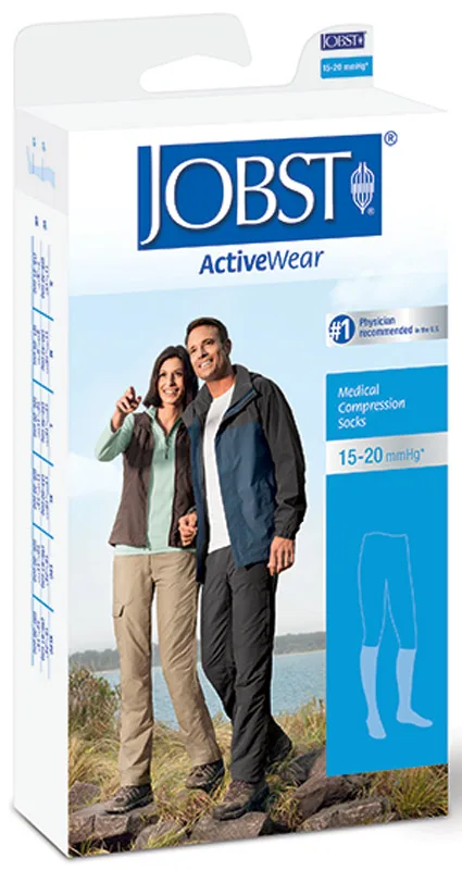 BSN Jobst Unisex ActiveWear Knee-High Compression Socks