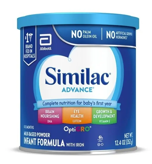 Similac Advance 20 With Iron Powder, 12.4oz Can