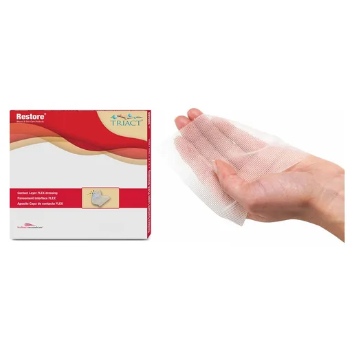 UrgoTul Contact Layer Flex Dressing, 4" x 5"