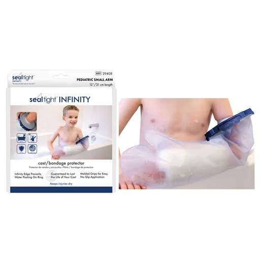 Brownmed Seal-Tight Infinity Cast Protector, Pediatric, 12" Small Arm