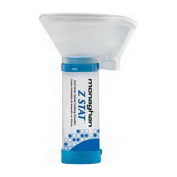 Monaghan™ Z STAT® Anti-Static Valved Holding Chamber with ComfortSeal® Mask, Large