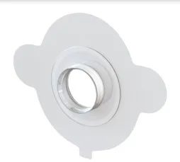 InHealth Blom-Singer Accufit Adhesive Tracheostoma Housing, Oval Shape