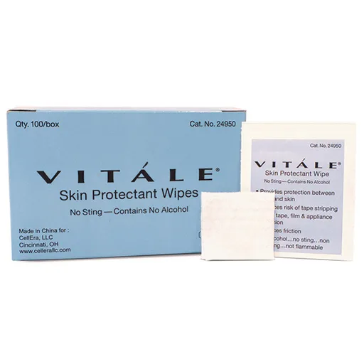 Vitale Skin Protectant Wipes, No Sting