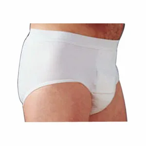 Salk HealthDri Men's Heavy Briefs - Medium
