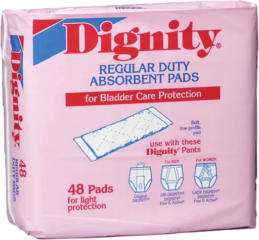 Dignity Regular Duty Pad 4" x 12"