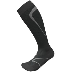 Sigvaris Performance Calf-High Compression Socks, Medium, Black