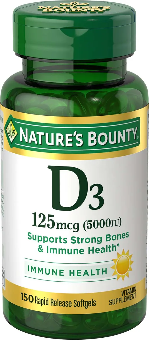 Nature's Bounty Vitamin D 5000IU