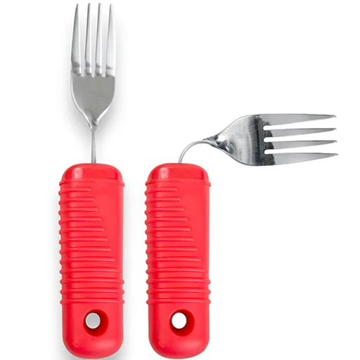 Power of Red Bendable Fork