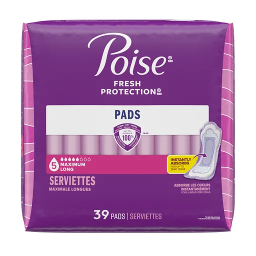Kimberly Clark Poise® Ultra Plus Incontinence Pad