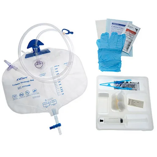 AMSure Foley Tray with Add-a-Foley Bag