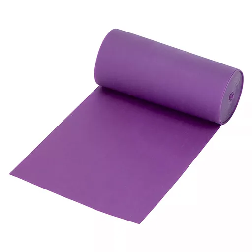 Val-u-Band Resistance Bands, Dispenser Roll, 6 Yds., Plum-Level 5/7, Latex-Free