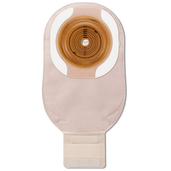 Hollister Premier One-Piece Drainable Pouch, Convex, Cut-To-Fit, Flextend Skin Barrier, 1-1/2" Stoma, Transparent