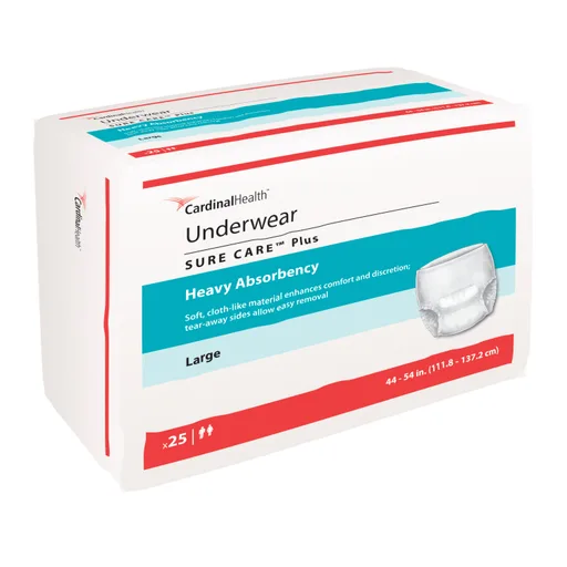 Cardinal Health Sure Care™ Plus Underwear - Large
