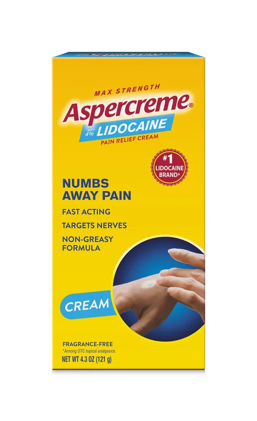 Aspercreme Creme with Lidocaine, 4.7 oz