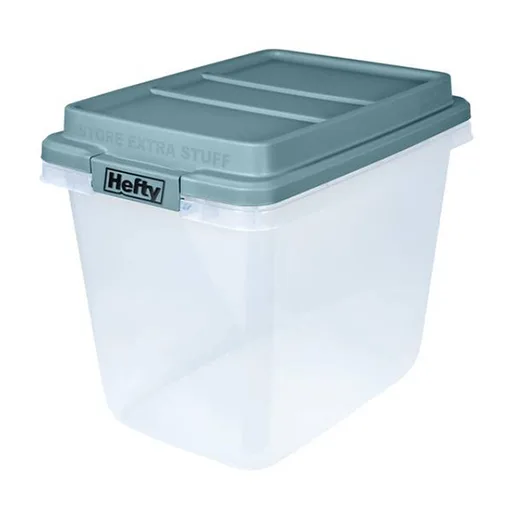 Hefty Hi-Rise 32 Qt. Storage Container