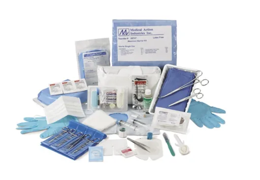 Medical Action Sharp Debridement Procedure Tray