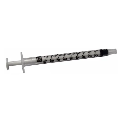 BD Barrel Oral Syringe, 1 mL, Clear