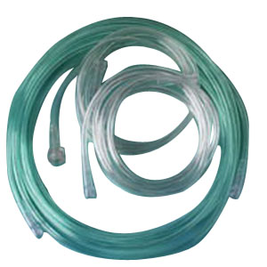 Teleflex Oxygen Green Tint S.L. Tubing, 50 ft Tubing Length, Standard Connector