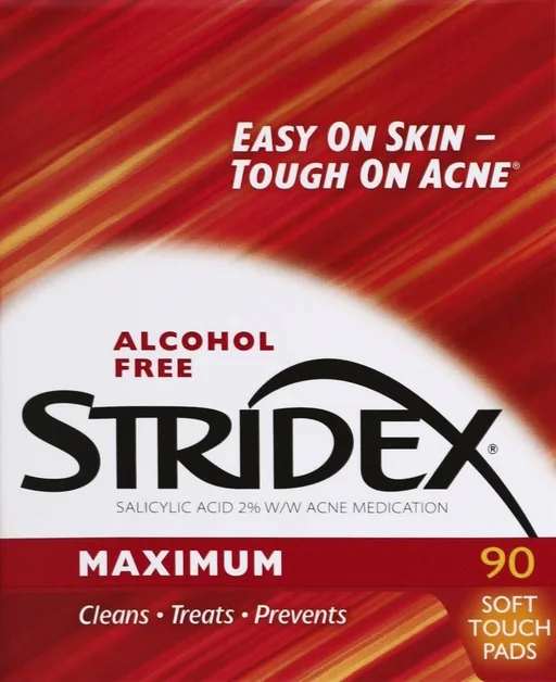 Stridex Medicated Pads Maximum, 90 ct