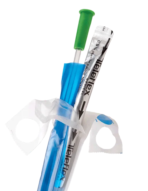 Teleflex FloCath Quick Hydrophilic Coated Intermittent Catheter 8Fr 16"