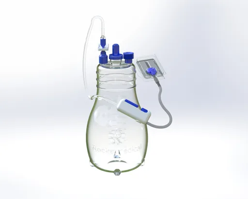 Rocket IPC Vacuum Bottle with Cap & Adaptor