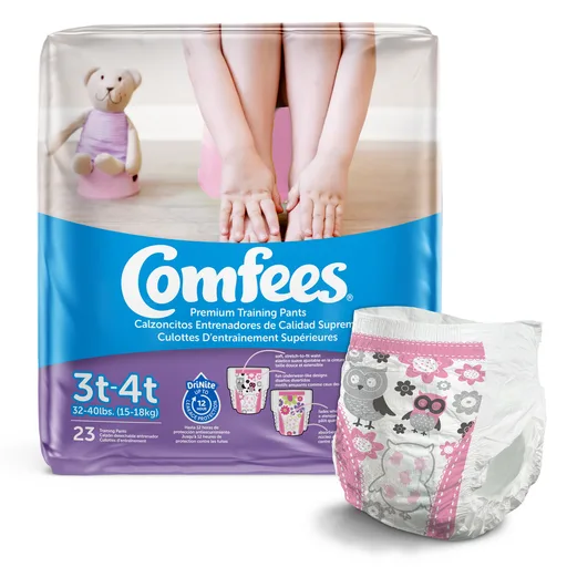 Attends Comfees Girls Training Pant 3T to 4T