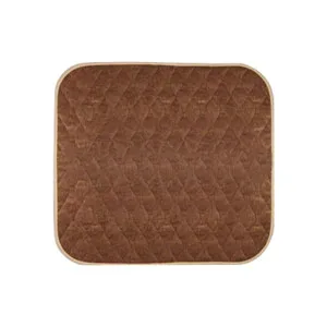 Priva Soff-Quilt Reusable Chair Pad Brown