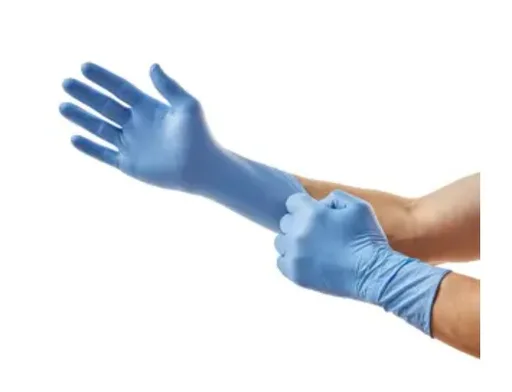 Cardinal Health Esteem Nitrile Exam Gloves - Sterile Singles, Small, Blue