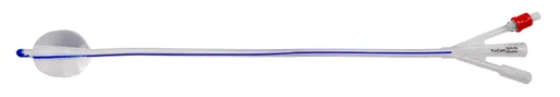 TruCath 100% Silicone Foley Catheter, 3-Way, 22 Fr, 30 mL Balloon