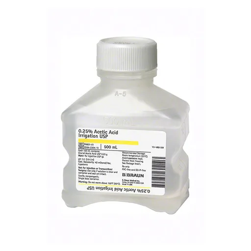 B Braun 0.25% Acetic Acid Irrigation USP