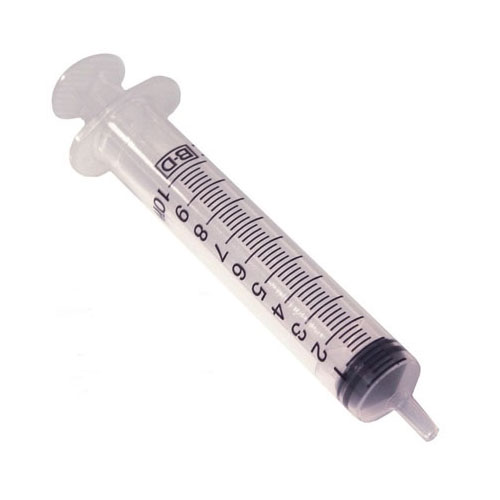 BD Slip-Tip Medical Syringe, Disposable, 10mL