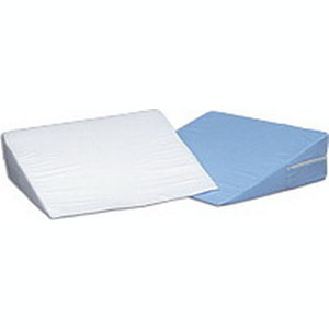 Mabis DMI Foam Bed Wedge, White Cover 10" x 24" x 24"