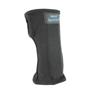 Brownmed IMAK SmartGlove Support Splint Medium, Black, Up to 3-3/4"