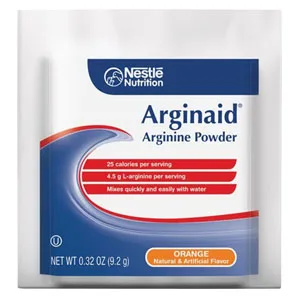 Nestle Arginaid Arginine-Intensive Orange Flavor Drink Mix Powder