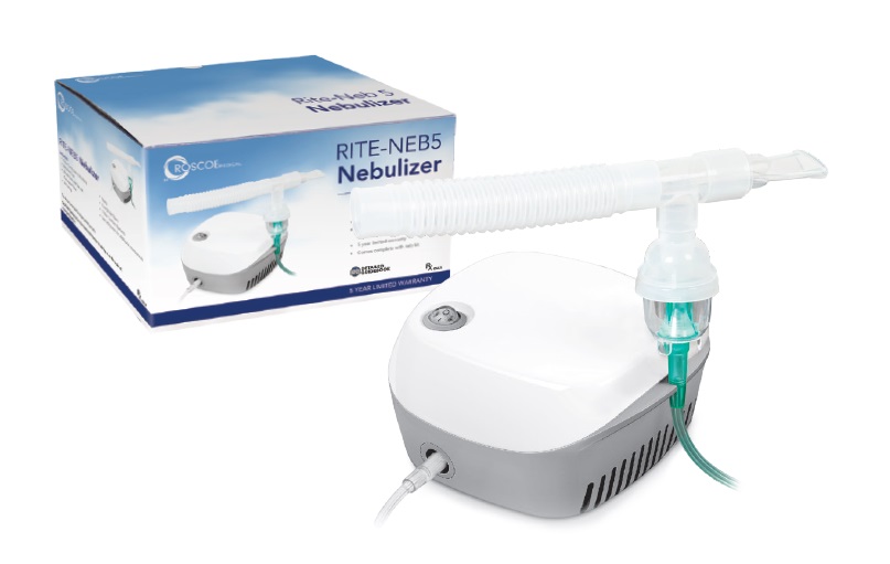 Roscoe Nebulizer Compressor with Disposable Neb Kit