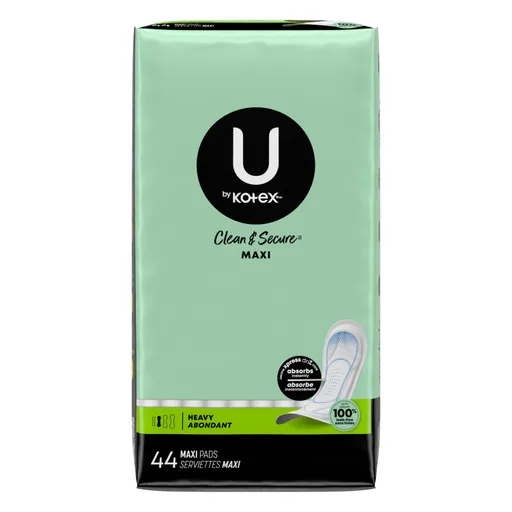U by Kotex Premium Maxi Heavy Pad, Security