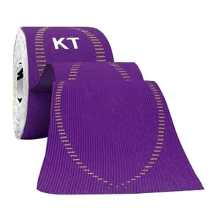 KT Tape Pro, Synthetic, 20 Pre-Cut 2" x 10" Strips, Epic Purple