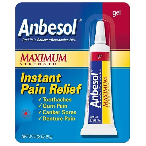 Anbesol Maximum Strength Gel, 0.33 oz