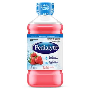 Pedialyte Ready-to-Feed Strawberry 1L Bottle