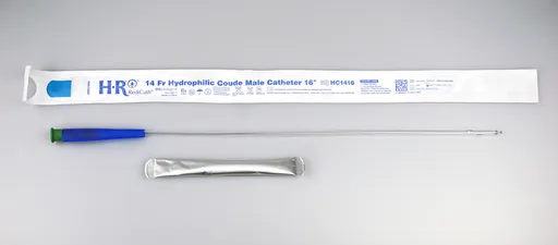 TruCath Hydrophilic Catheter with Water Bag and Touch Free Sleeve