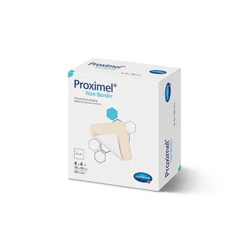 Proximel Silicone Foam Dressing with No Border