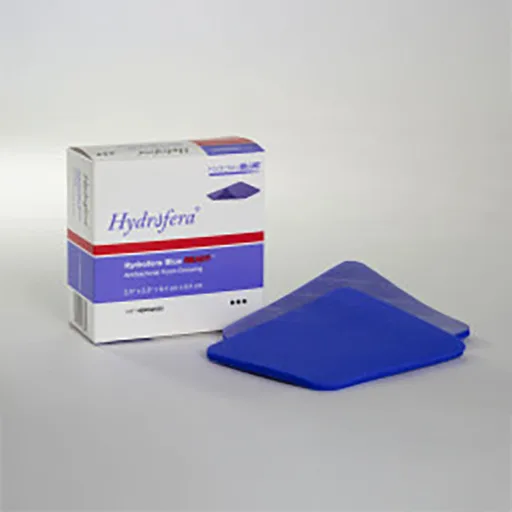 Hydrofera Blue READY Foam Dressing, Standard, 2.5" x 2.5"
