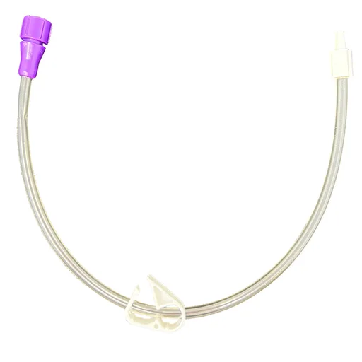Vesco Single Port ENFit Bolus Feeding Extension Set - 12"