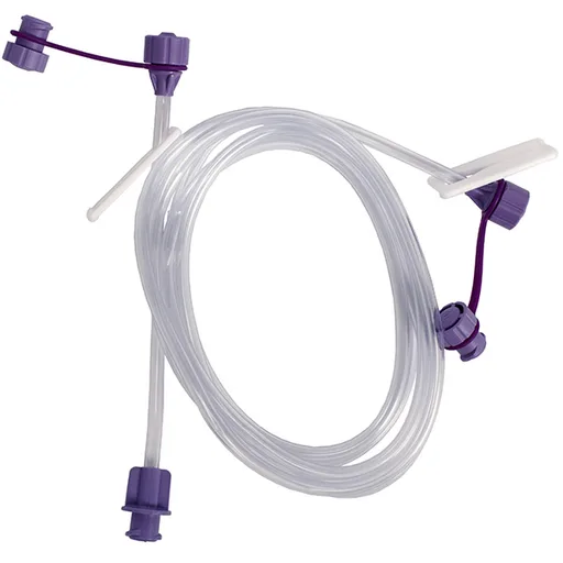 Vesco Bifurcated ENFit Ports to ENFit Feeding Extension Set, Sterile, 59" (150 cm)