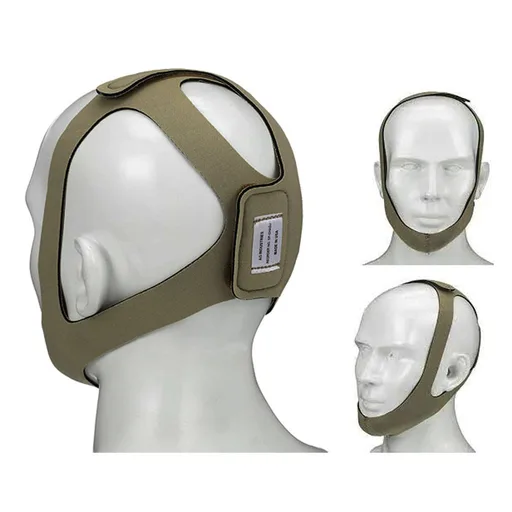 AG Industries Topaz Style CPAP Chinstrap - Adjustable XL Tan